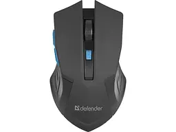Миша Defender Accura MM-275 Blue (52275) - мініатюра 2