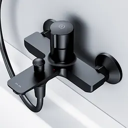 Змішувач для ванни Am.Pm X-Joy TouchReel black F85A10522 Чорний матовий - мініатюра 5