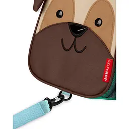 Рюкзак дитячий Skip Hop Zoo Мопс коричневий з зеленим (9L753910) - мініатюра 3