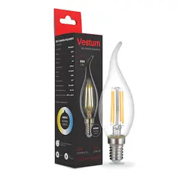 Лампочка Vestum С35Т Е14 4Вт 220V 4100К (1-VS-2405)