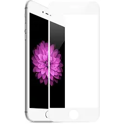 Захисне скло Cooyee 3D Full Cover Tempered Glass Screen Protector iPhone 7 Plus White - мініатюра 2