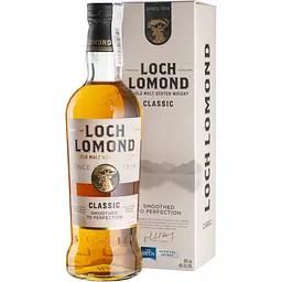 Виски Loch Lomond Classic Single Malt Scotch Whisky 40% 0.7 л в подарочной упаковке (93476)