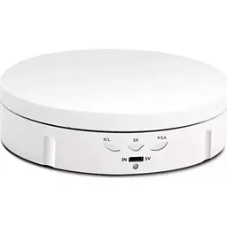 Поворотний стіл Puluz EDA001416201B 14см White [86238]