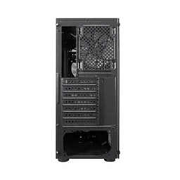 Корпус 1stPlayer V3-B-BK-4F1, Black, без БЖ, Midi Tower, ATX / Micro ATX / Mini ITX, 1xUSB 3.0 / 2xUSB 2.0, макс. CPU - 165 мм / VGA - 320 мм, 4x120 мм RGB, бічна панель із загартованого скла - мініатюра 5