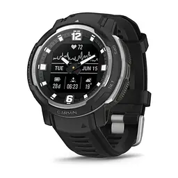 Смарт-годинник Garmin Instinct Crossover-Standard Edition Black (010-02730-13/03)