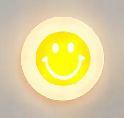 Портативний USB LED нічник Смайлик міні лампа 5V нічник від повербанка компактний світильник 2 шт - мініатюра 2
