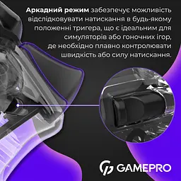 Геймпад GamePro бездротовий прозорий (GPX13T) - мініатюра 13