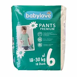 Підгузки-трусики Babylove Premium 6 xxl (18-30 кг) 18 шт