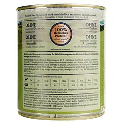 Вологий корм для собак Happy Dog Sens Pure Lamm з ягнятком 800 г - мініатюра 4