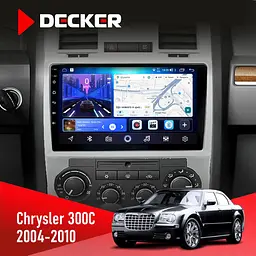 Штатна магнітола Chrysler 300C 2004-2010 Decker D9-006 4x64, 4G Decker (НФ-00003534)