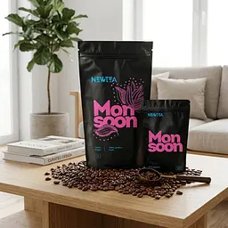 Кава в зернах NewTea Monsoon, 1 кг - мініатюра 3