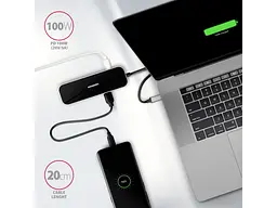 USB-хаб AXAGON USB-C 6 in1 0.2м (HMC-6H4A) - мініатюра 4