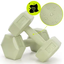 Гантелі Actiget Hex 2 x 1.5 кг ACT0157 Green - мініатюра 7