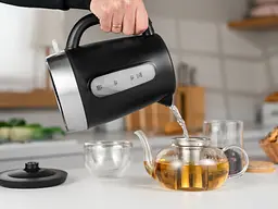 Електрочайник Ardesto Strix 1.7 л чорно-сріблястий (EKL-F19B) - мініатюра 5