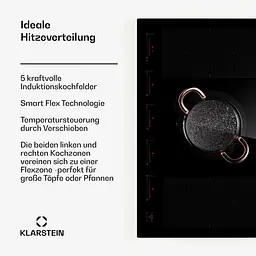 Індукційна плита Klarstein Masterster 90 Flex (10045794) - мініатюра 7