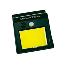 Вуличний світильник із датчиком руху ліхтар на сонячній батареї Solar Light 48 LED - мініатюра 2