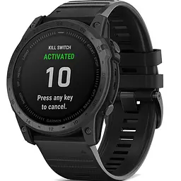 Смарт-годинник Garmin Tactix 7 Standard Edition with Silicone Band [010-02704-00/01] [78790] - мініатюра 2