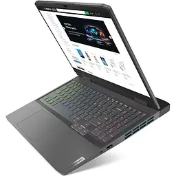 Ноутбук Lenovo LOQ 15IRH8 i5-12450H 32 ГБ, DDR5-4800 МГц SSD, 1000ГБ GeForce RTX 4060 8GB Refurbished - мініатюра 6