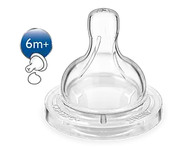 Соска силіконова Philips Avent Anti-colic 6+ міс, 2 шт. (SCF636 / 27) - мініатюра 2