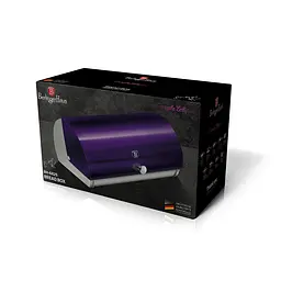 Хлібниця Berlinger Haus Purple Eclipse Collection, 38,5х28х18,5 см, фіолетова (BH 6825) - мініатюра 3