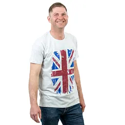 Футболка Sol's Regent Great Britain Flag 150 світло-меланжевий M (11380300/10M) - мініатюра 2