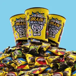 Льодяники Brain Blasterz Original Hard Candy Tub 48 г - мініатюра 6