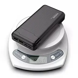 Портативний зовнішній акумулятор Pineng PN-861 20000 mAh Power Bank Чорний - мініатюра 3