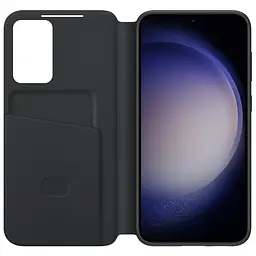 Оригінальний чохол-книжка Samsung Galaxy S23 Plus S916 S-View Smart Wallet Case Чорний (EF-ZS916CBEGRU) - мініатюра 9