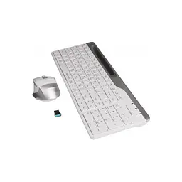 Комплект A4Tech FB2535C Wireless/Bluetooth Icy White (4711421971232) - мініатюра 5