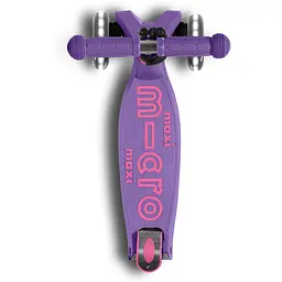 Самокат Micro Maxi Deluxe Foldable Led фіолетовий (MMD100) - мініатюра 4