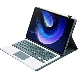 Чохол-книжка BeCover з бездротовою клавіатурою для Xiaomi Mi Pad 6 / 6 Pro 11" Dark Green (712403) - мініатюра 3