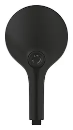 Ручний душ 3 режими струменя Grohe Rainshower Smartactive 130 22127KF0, Чорний матовий - мініатюра 5