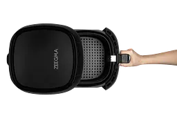 Аэрогриль Аэрофритюрница Zeegma Knapper PRO Black - мініатюра 7