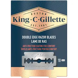 Змінні леза на станок Gillette King C. 10 шт.