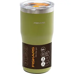 Термокружка Fiskars On-The-Go зелений 500 мл (1078763)