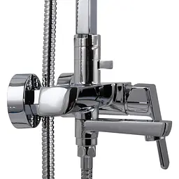 Душова система TOPAZ LEXI TL 21122-H57-00 настінна з верхньою та ручною лійкою - мініатюра 5