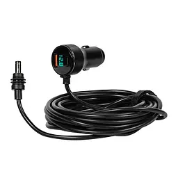 Кабель живлення для Starlink Mini E-NET автомобільний прикурювач/DC з USB Type-C та LED 5м (73-00658) - мініатюра 1
