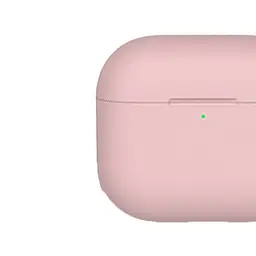 Чохол Blueo Liquid Silicone Case + Carbine для Apple AirPods 3 Pink [64694] - мініатюра 2