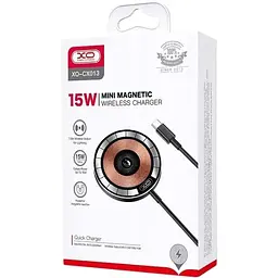 Бездротовий ЗП — магнітне XO CX013 Magnetic 15W - мініатюра 2