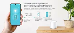 TP-Link Маршрутизатор DECO X50 1PK AX3000 3xGE LANWAN MU-MIMO OFDMA MESH - мініатюра 5