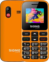Мобільний телефон Sigma Comfort 50 HIT2020 Orange (4827798120934)