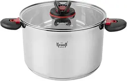 Каструля з кришкою Krauff 26-303-022 6.1 л 24 см срібляста