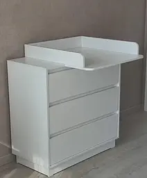 Сповивальний блок 70x70 до комоду Білий - мініатюра 2