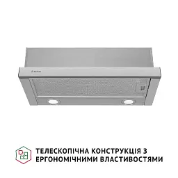 Витяжка телескопічна Perfelli TL 602 I LED - мініатюра 2