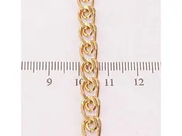 Ланцюжок XUPING Позолота 18K "Плетіння Лав" довжина 50см х 7мм 065567 - мініатюра 2