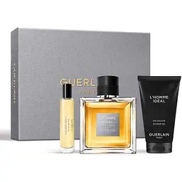 Набір Guerlain L'Homme Ideal 100мл туалетна вода, 75мл гель для душу, 10мл туалетна вода