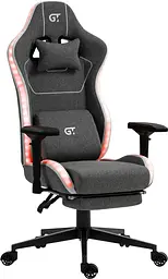 Геймерское кресло GT Racer (X-2306 Fabric Gray L) - мініатюра 1
