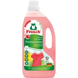 Гель для прання Frosch Гранат Для кольорової білизни 1.5 л (4009175941190/4009175963475) - мініатюра 2