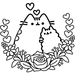 Мінірозмальовка Артбукс Pusheen 96 сторінок (9786175231722) - мініатюра 3