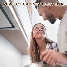 Bonlux Dimmable LED Панель на кухню 12V DC Холодний білий 6000K LED Rigid Strip Bar Light для підключення під кухонною шафою - мініатюра 2
